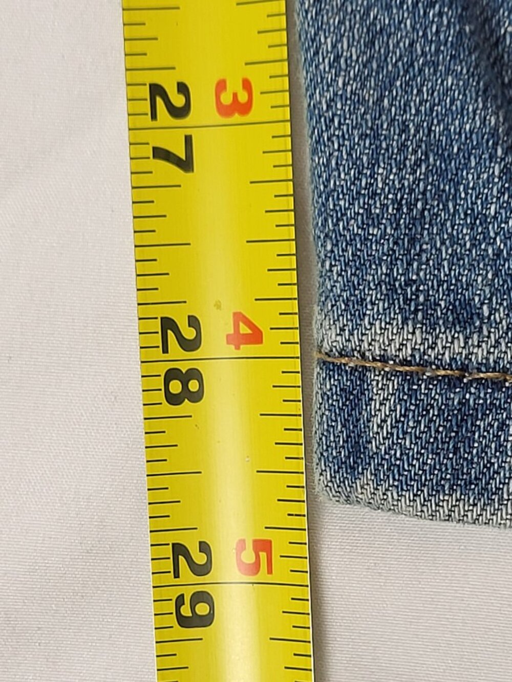 Old Navy Jeans 30x30 Boot Cut Wide Leg Straight Blue Denim Y2k - Picture 4 of 12